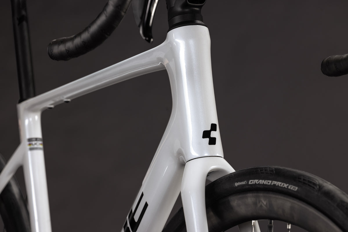 CUBE ATTAIN C:62 SLX ROAD BIKE 2027 METALLICWHITE 'N' BLACK