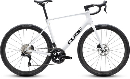 CUBE ATTAIN C:62 SLX ROAD BIKE 2027 METALLICWHITE 'N' BLACK