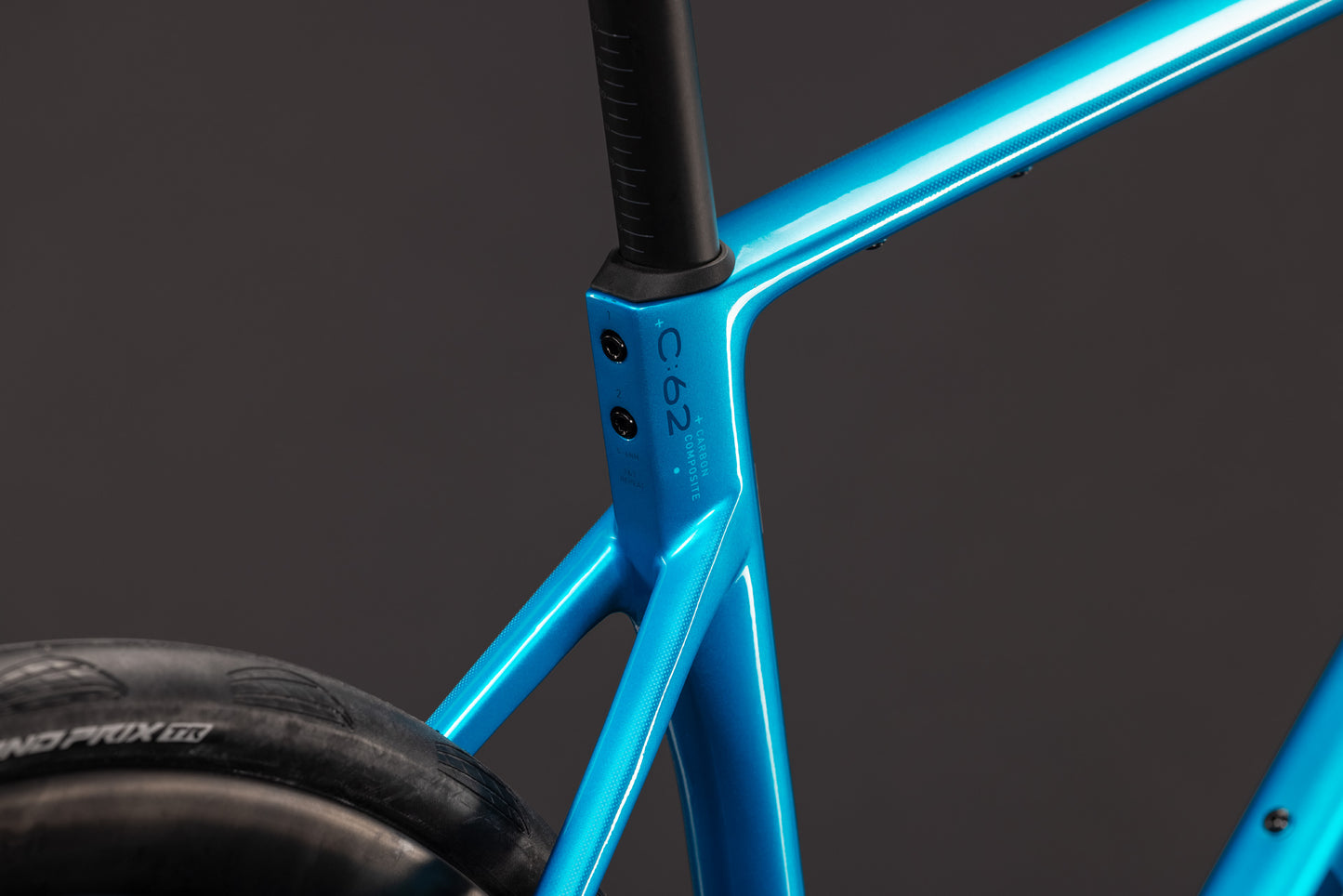 CUBE ATTAIN C:62 SLX ROAD BIKE 2027 BALI 'N' BLUE
