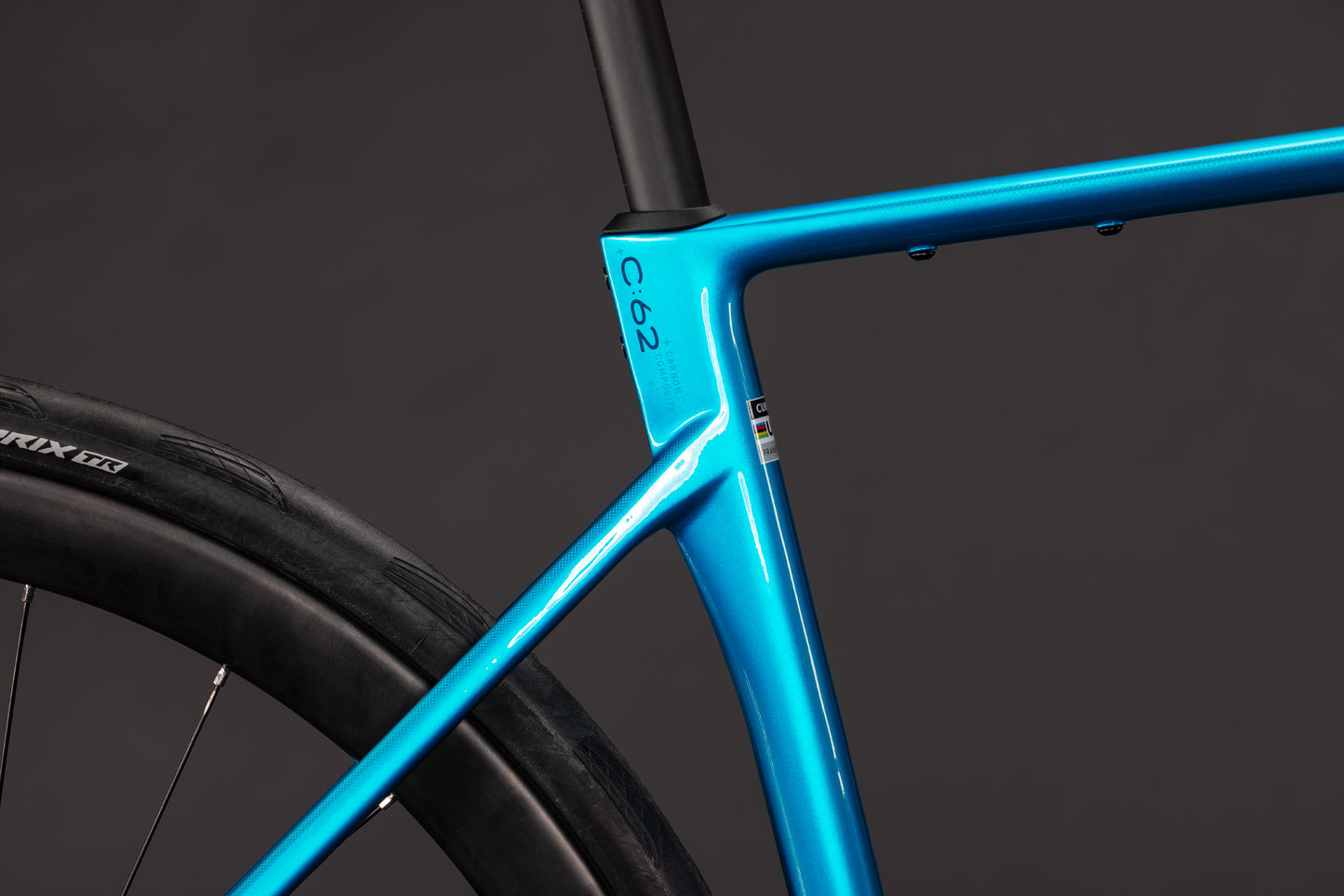 CUBE ATTAIN C:62 SLX ROAD BIKE 2027 BALI 'N' BLUE