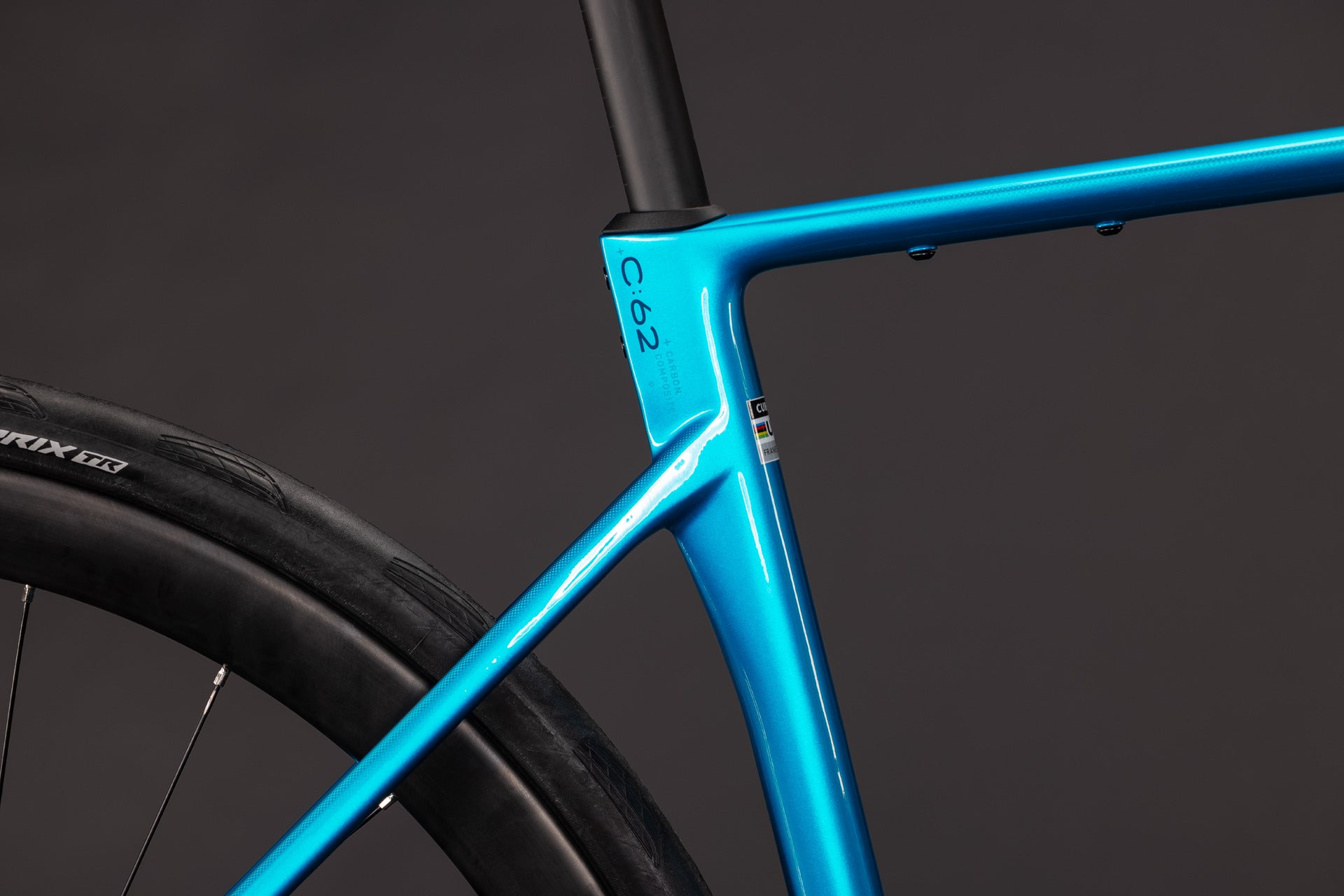 CUBE ATTAIN C:62 SLX ROAD BIKE 2027 BALI 'N' BLUE
