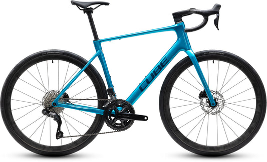 CUBE ATTAIN C:62 SLX ROAD BIKE 2027 BALI 'N' BLUE