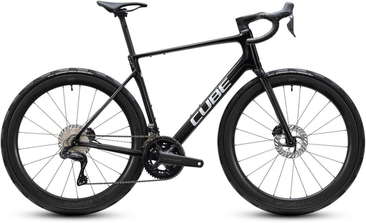 CUBE ATTAIN C:62 SLT ROAD BIKE 2027 CARBON 'N' WHITE