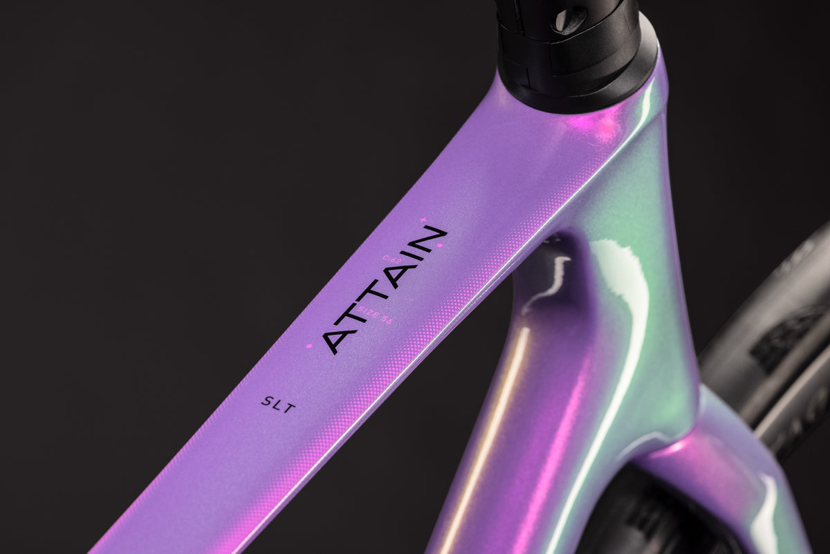 CUBE ATTAIN C:62 SLT ROAD BIKE 2027 COSMICPURPLE 'N' BLACK