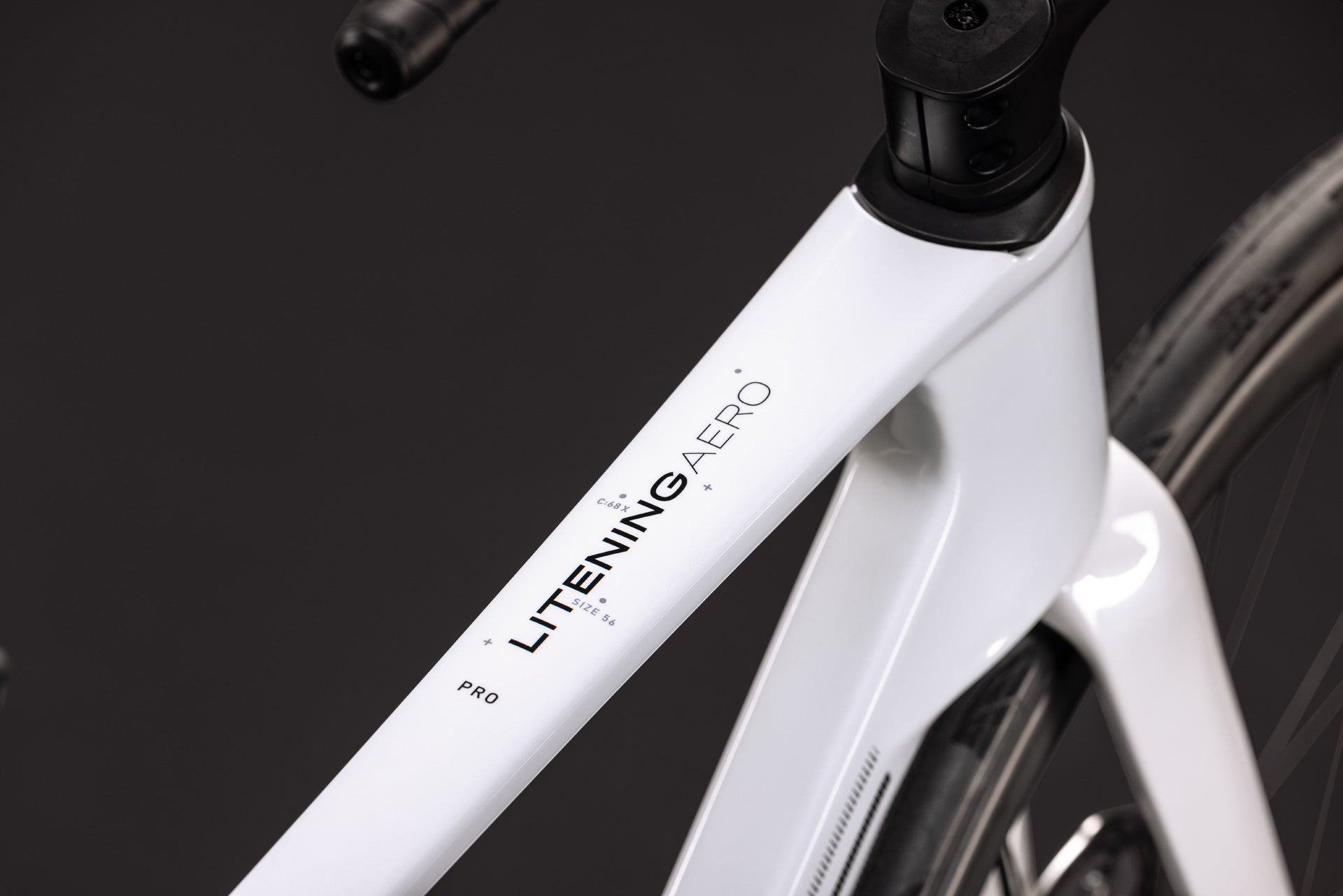 CUBE LITENING AERO C:68X PRO ROAD BIKE 2027 CHALKY 'N' BLACK