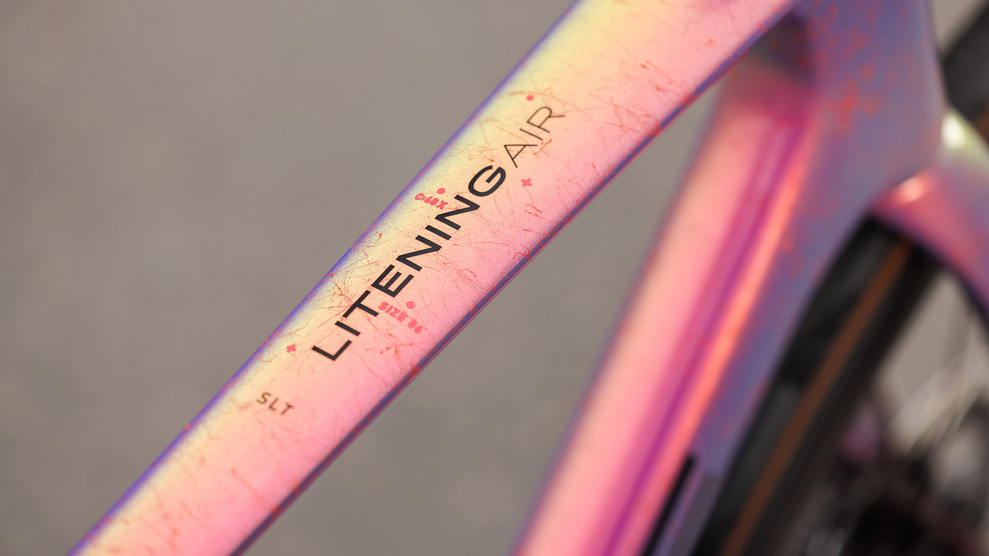 CUBE LITENING AIR C:68X SLT ROAD BIKE 2027 BEAMFIBRE 'N' BLACK
