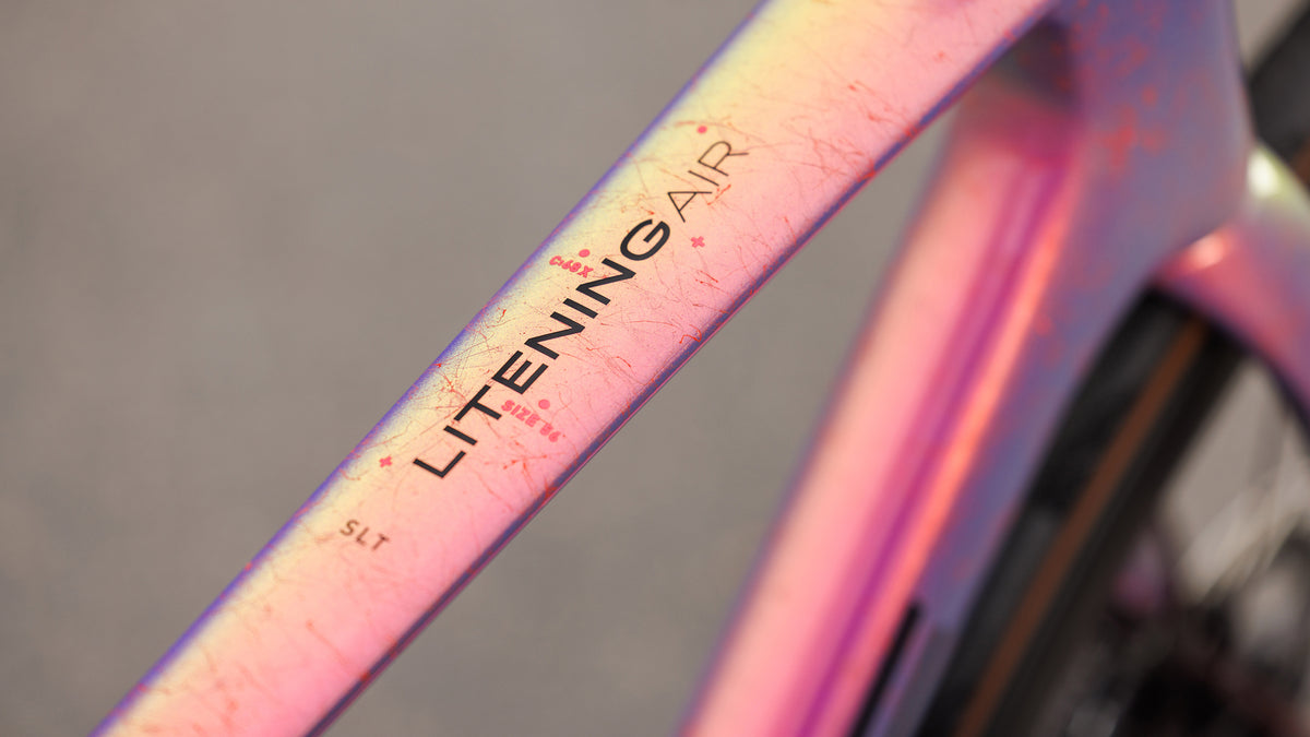 CUBE LITENING AIR C:68X SLT ROAD BIKE 2027 BEAMFIBRE 'N' BLACK