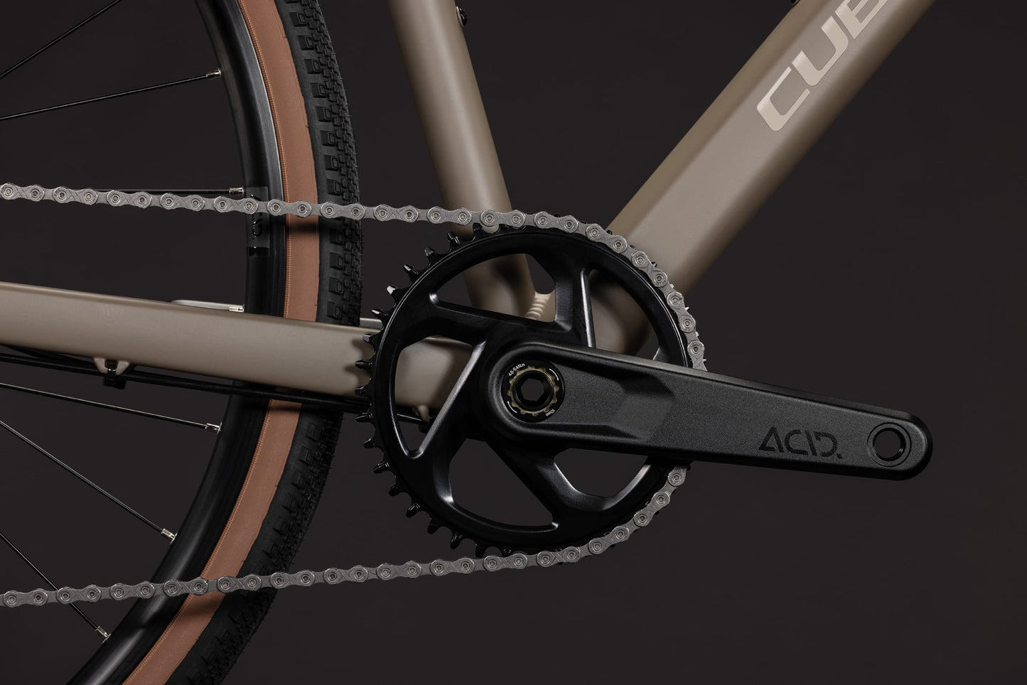 CUBE NUROAD ONE GRAVEL BIKE 2027 WOOD 'N' GREY