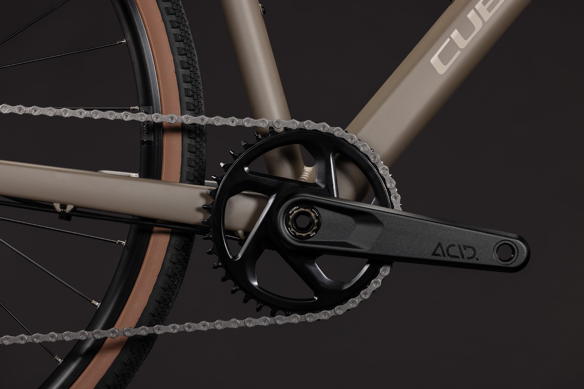 CUBE NUROAD ONE GRAVEL BIKE 2027 WOOD 'N' GREY
