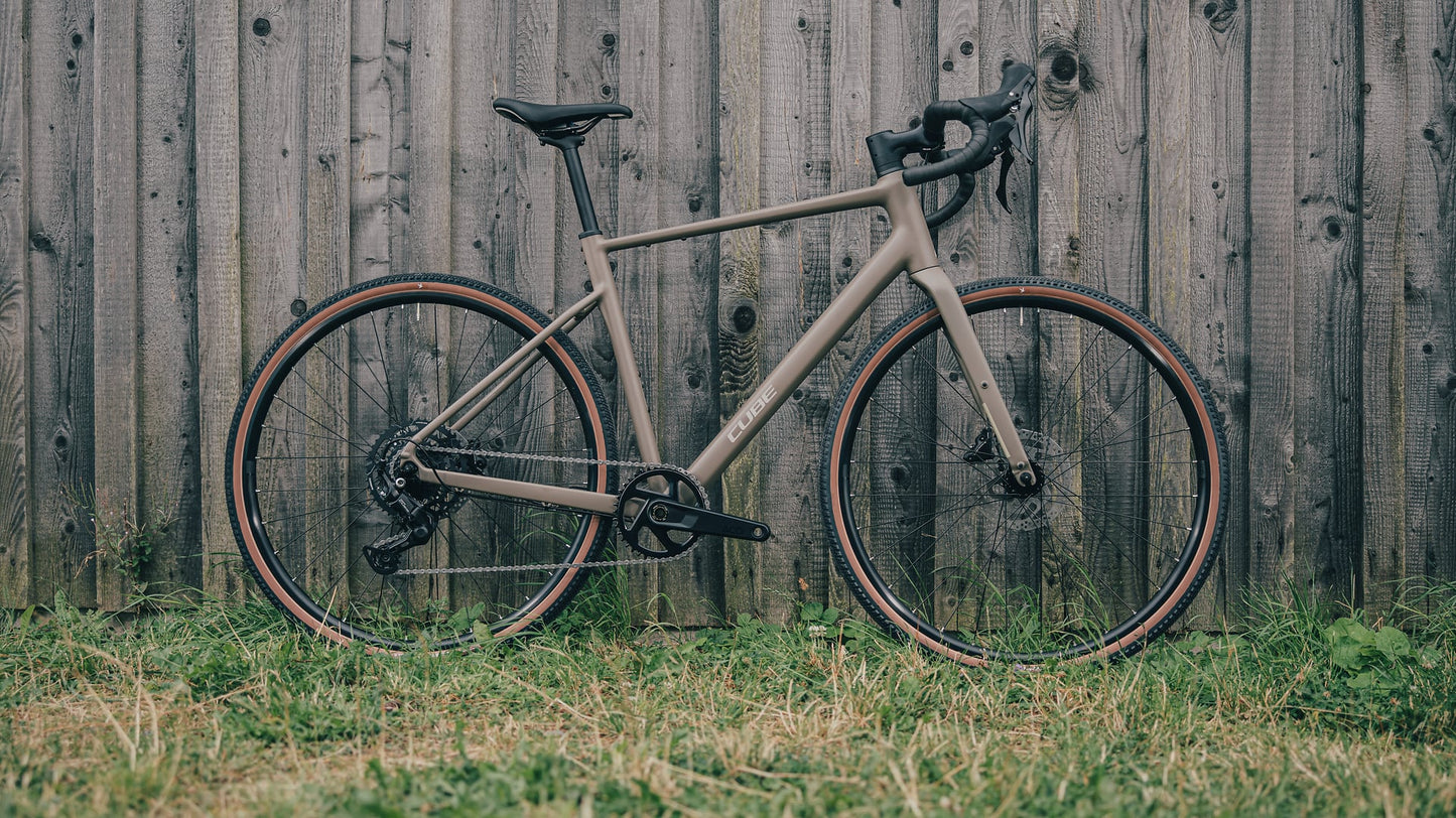 CUBE NUROAD ONE GRAVEL BIKE 2027 WOOD 'N' GREY