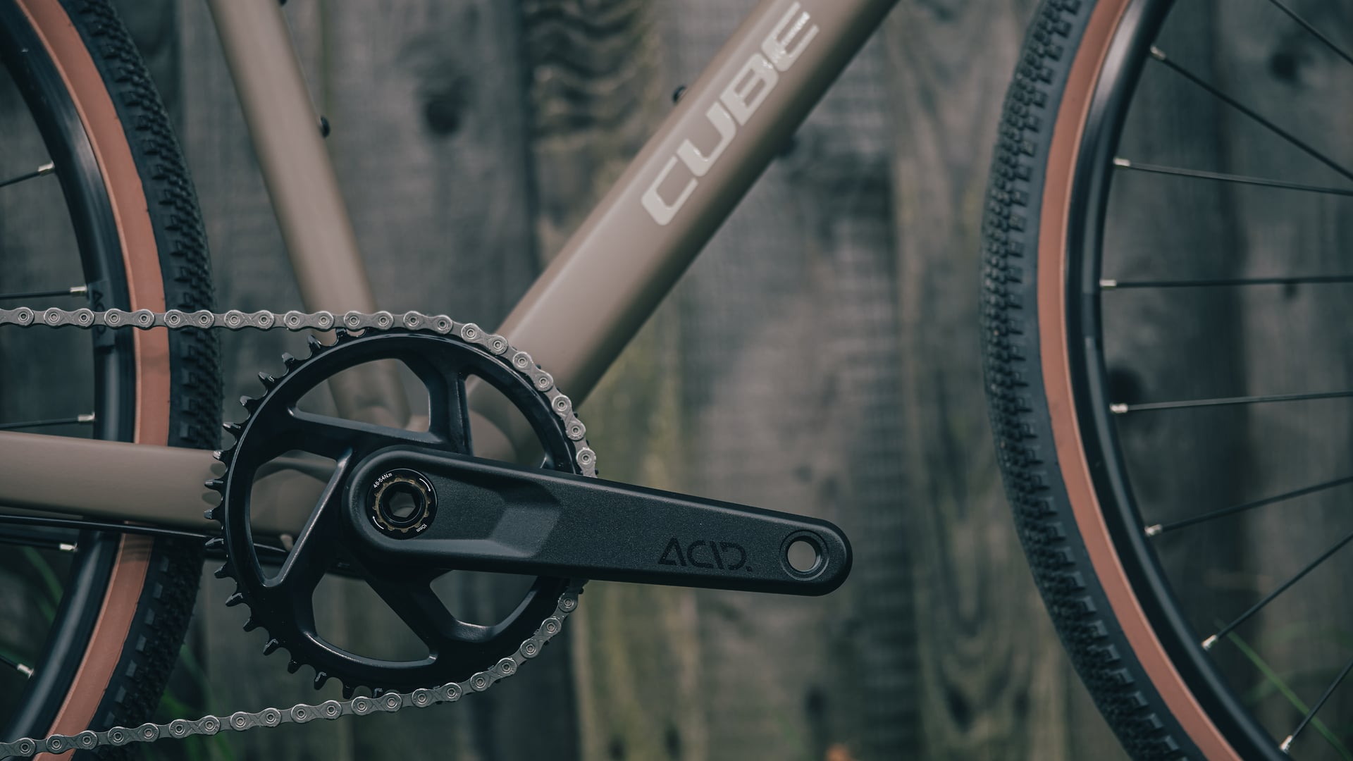 CUBE NUROAD ONE GRAVEL BIKE 2027 WOOD 'N' GREY
