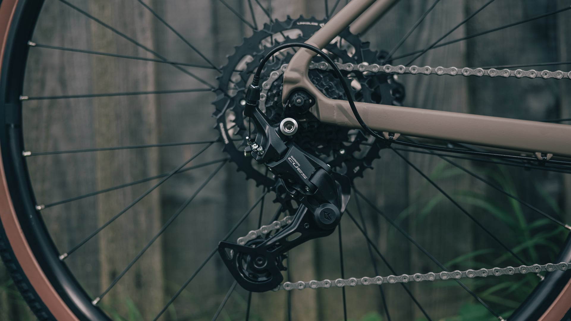 CUBE NUROAD ONE GRAVEL BIKE 2027 WOOD 'N' GREY