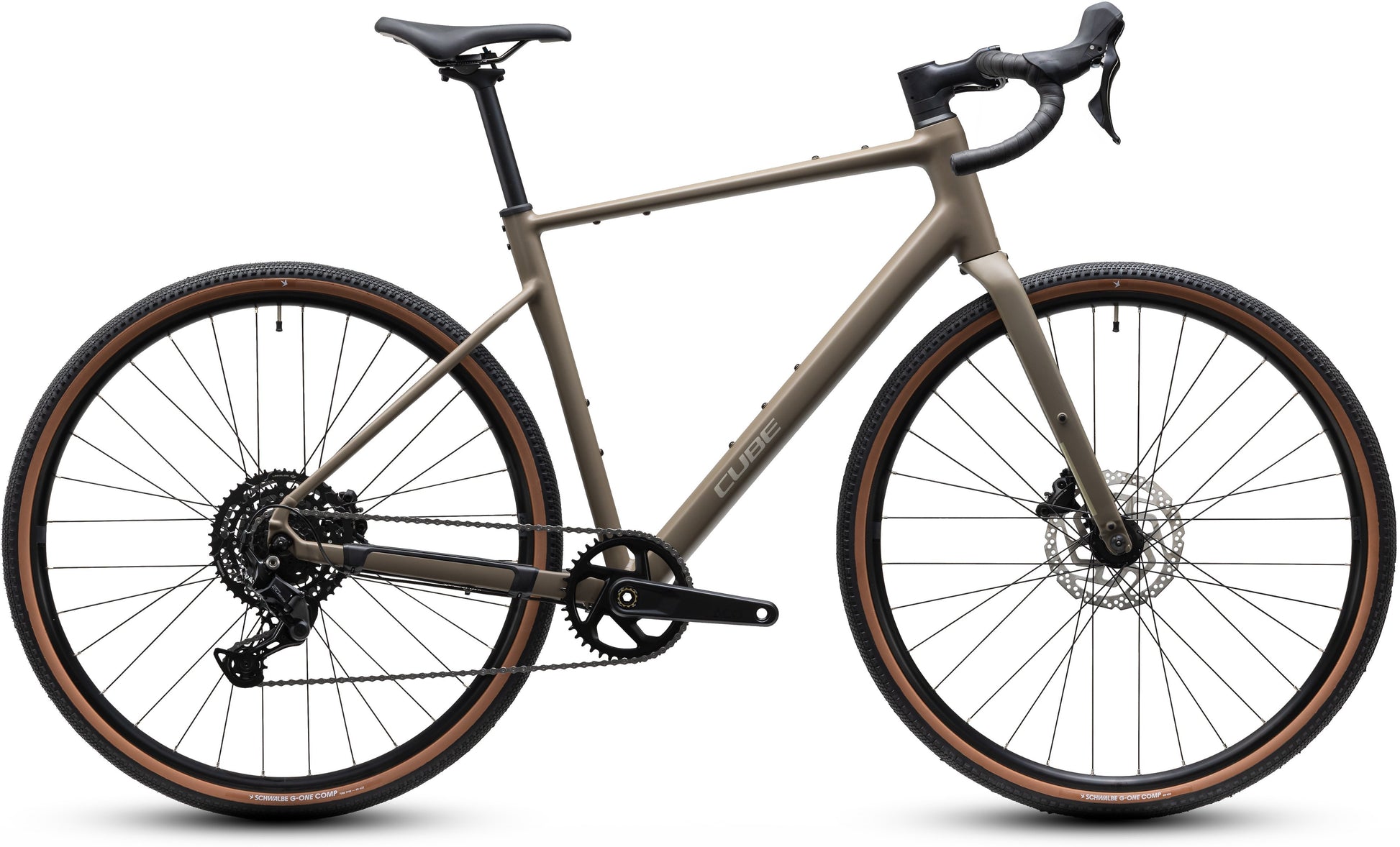 CUBE NUROAD ONE GRAVEL BIKE 2027 WOOD 'N' GREY