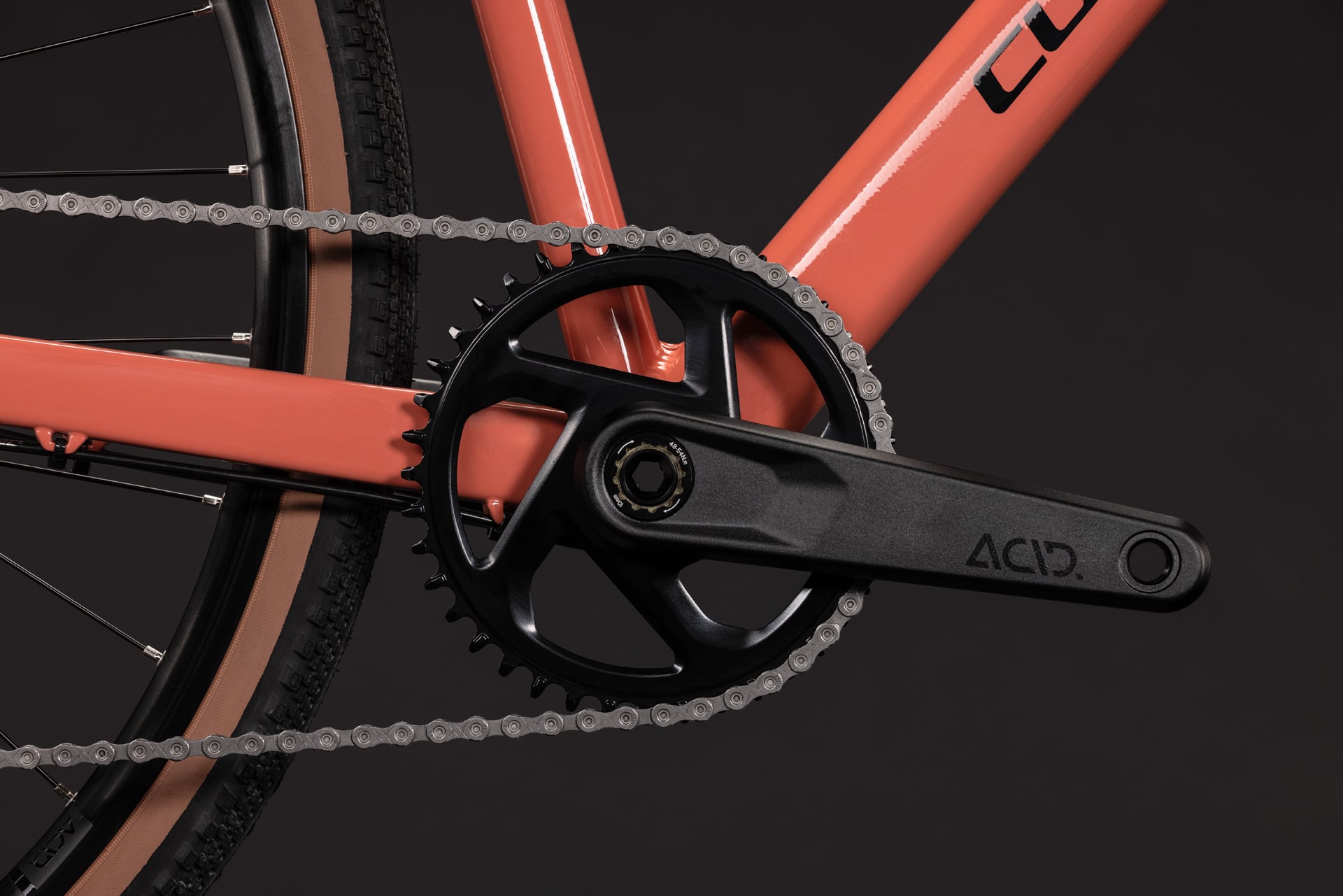 CUBE NUROAD ONE GRAVEL BIKE 2027 SPICYPAPAYA 'N' BLACK