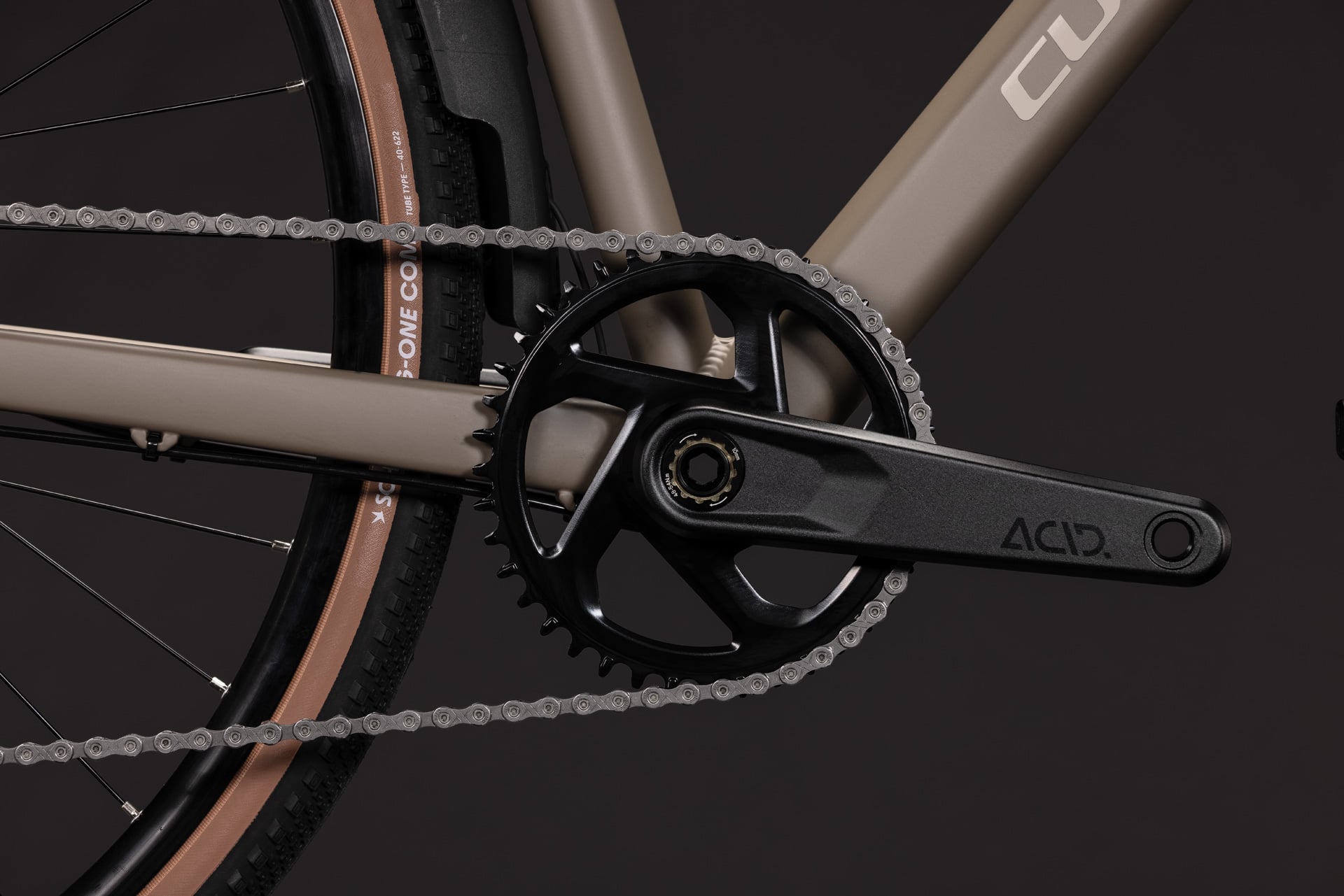 CUBE NUROAD ONE FE GRAVEL BIKE 2027 WOOD 'N' GREY