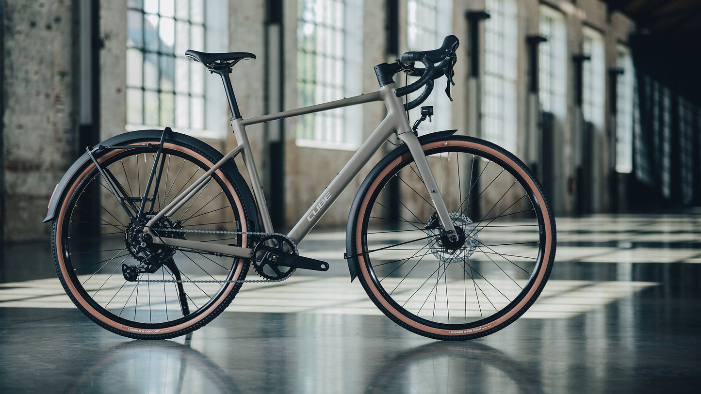 CUBE NUROAD ONE FE GRAVEL BIKE 2027 WOOD 'N' GREY