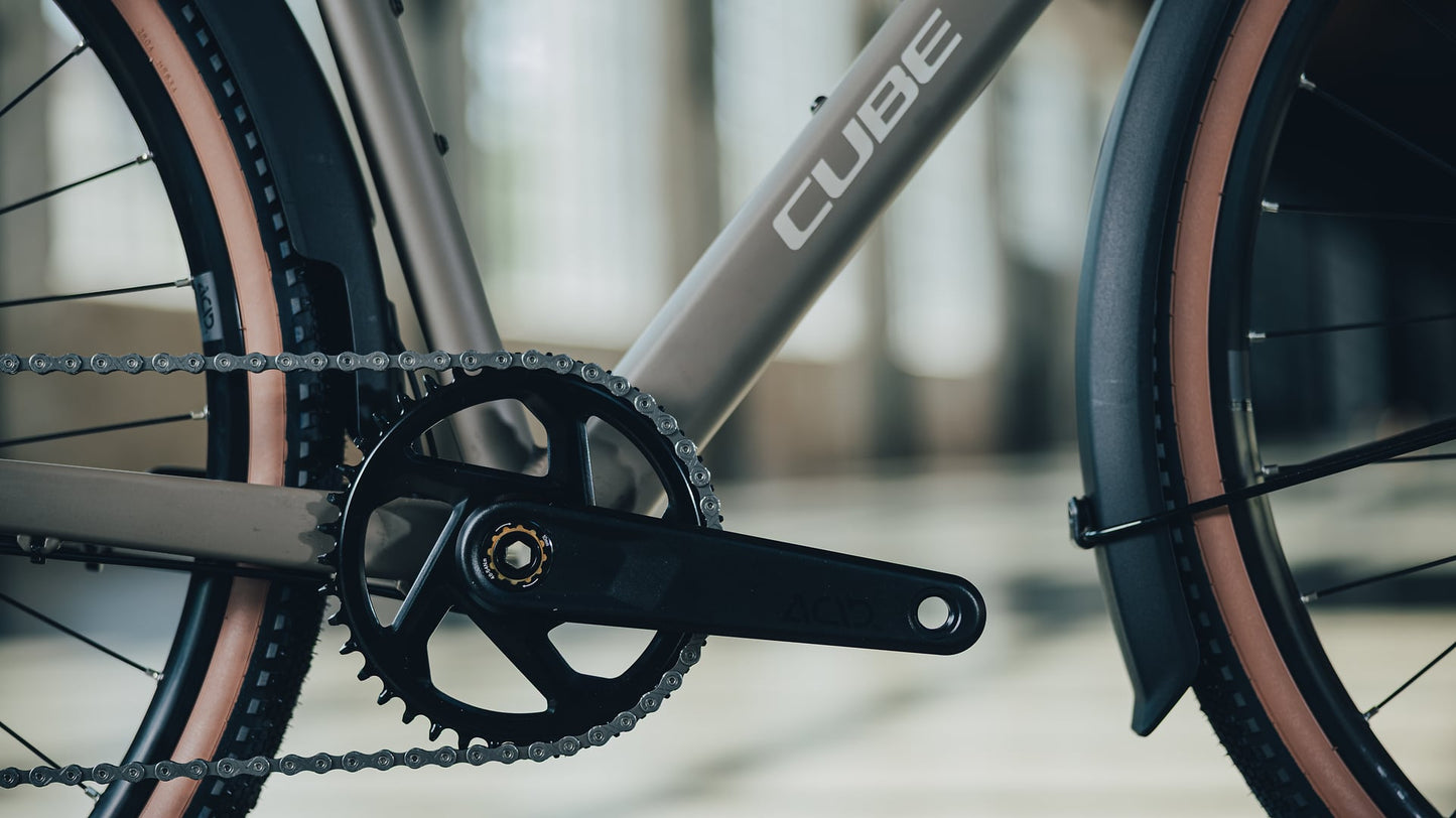 CUBE NUROAD ONE FE GRAVEL BIKE 2027 WOOD 'N' GREY