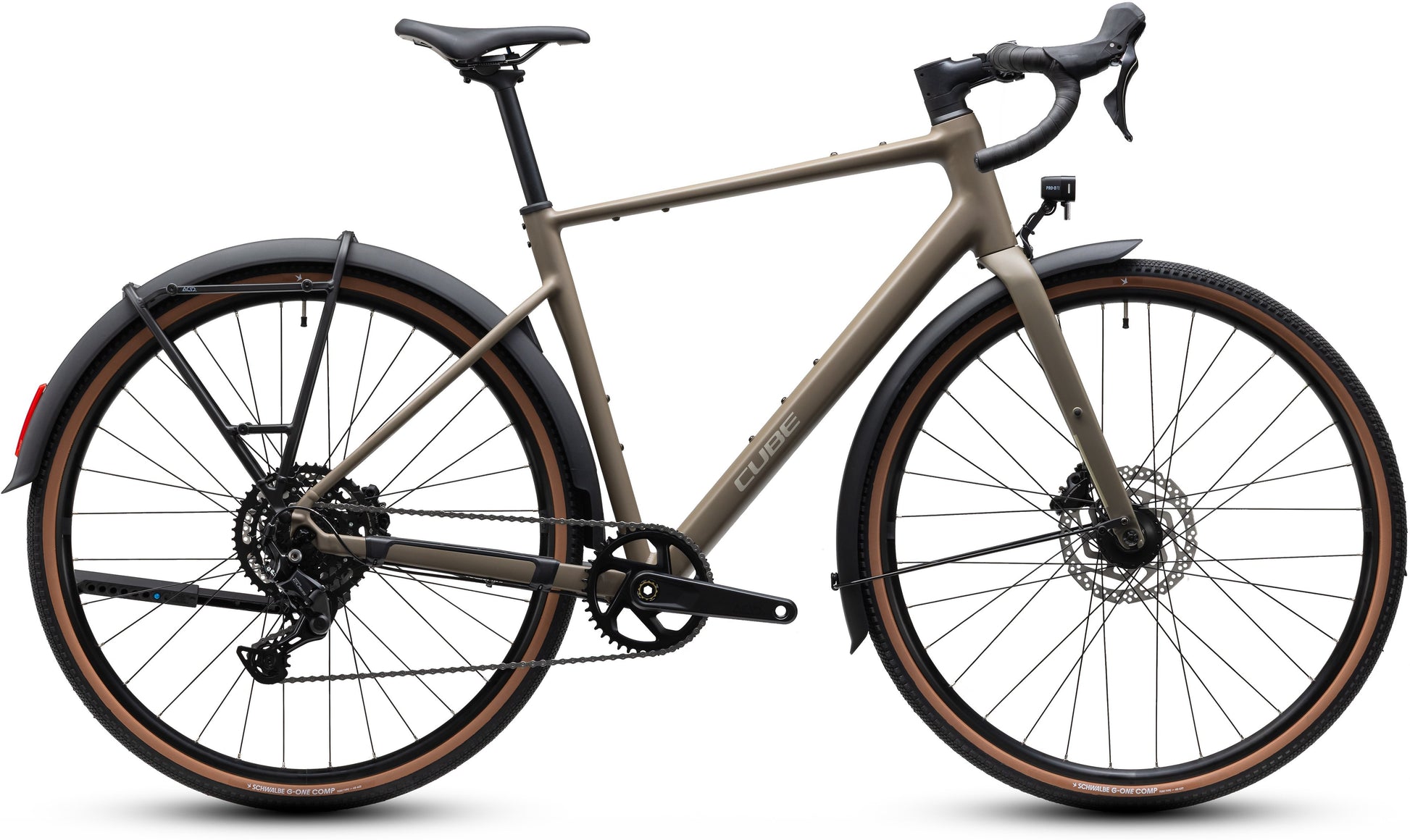 CUBE NUROAD ONE FE GRAVEL BIKE 2027 WOOD 'N' GREY