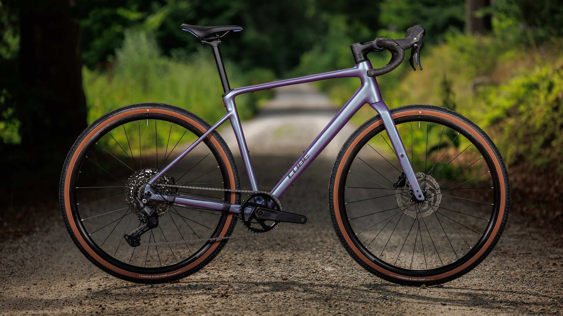 CUBE NUROAD PRO GRAVEL BIKE 2027 MYSTICPURPLE 'N' BLACK