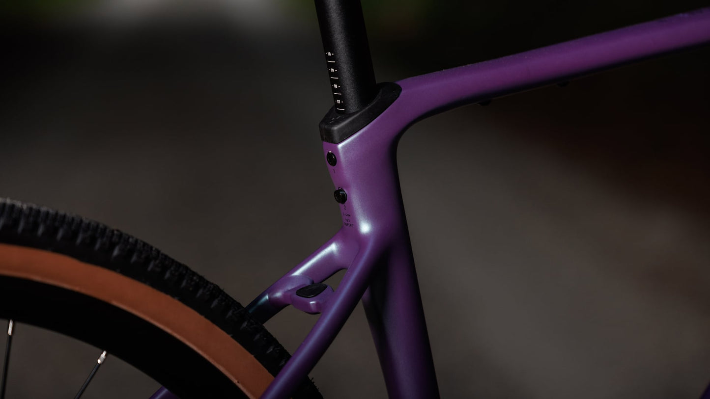 CUBE NUROAD PRO GRAVEL BIKE 2027 MYSTICPURPLE 'N' BLACK