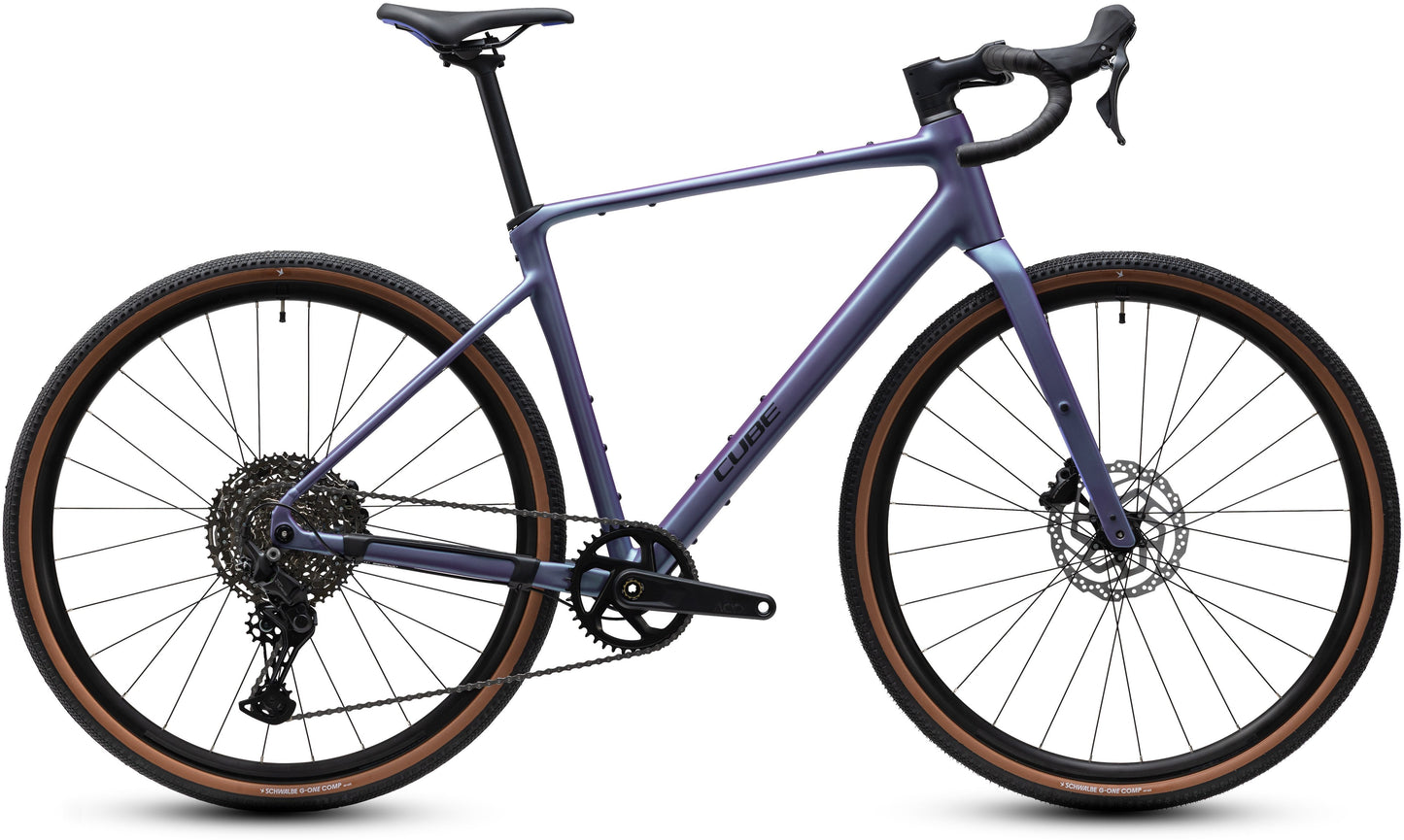 CUBE NUROAD PRO GRAVEL BIKE 2027 MYSTICPURPLE 'N' BLACK