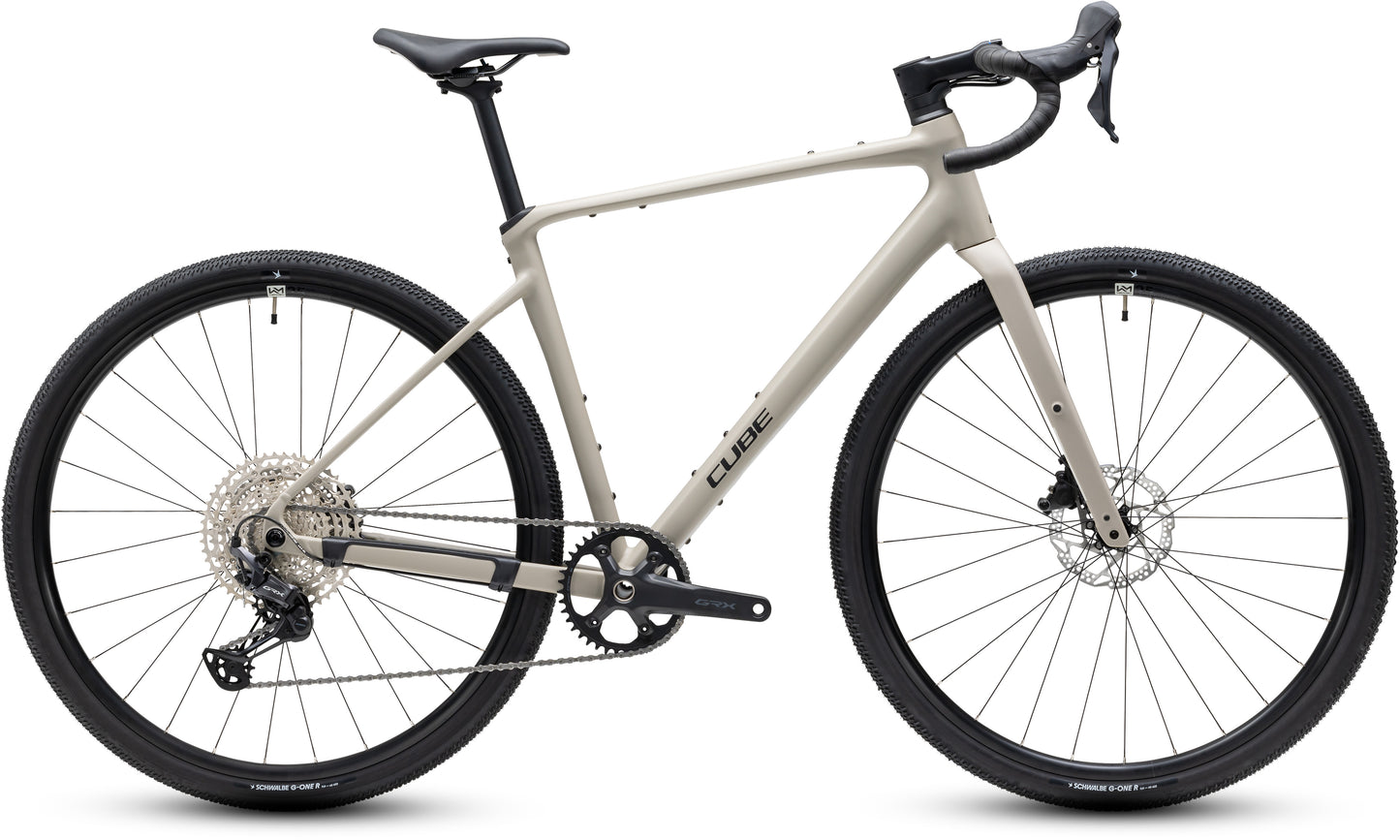 CUBE NUROAD EX GRAVEL BIKE 2027 OATGREY 'N' BLACK