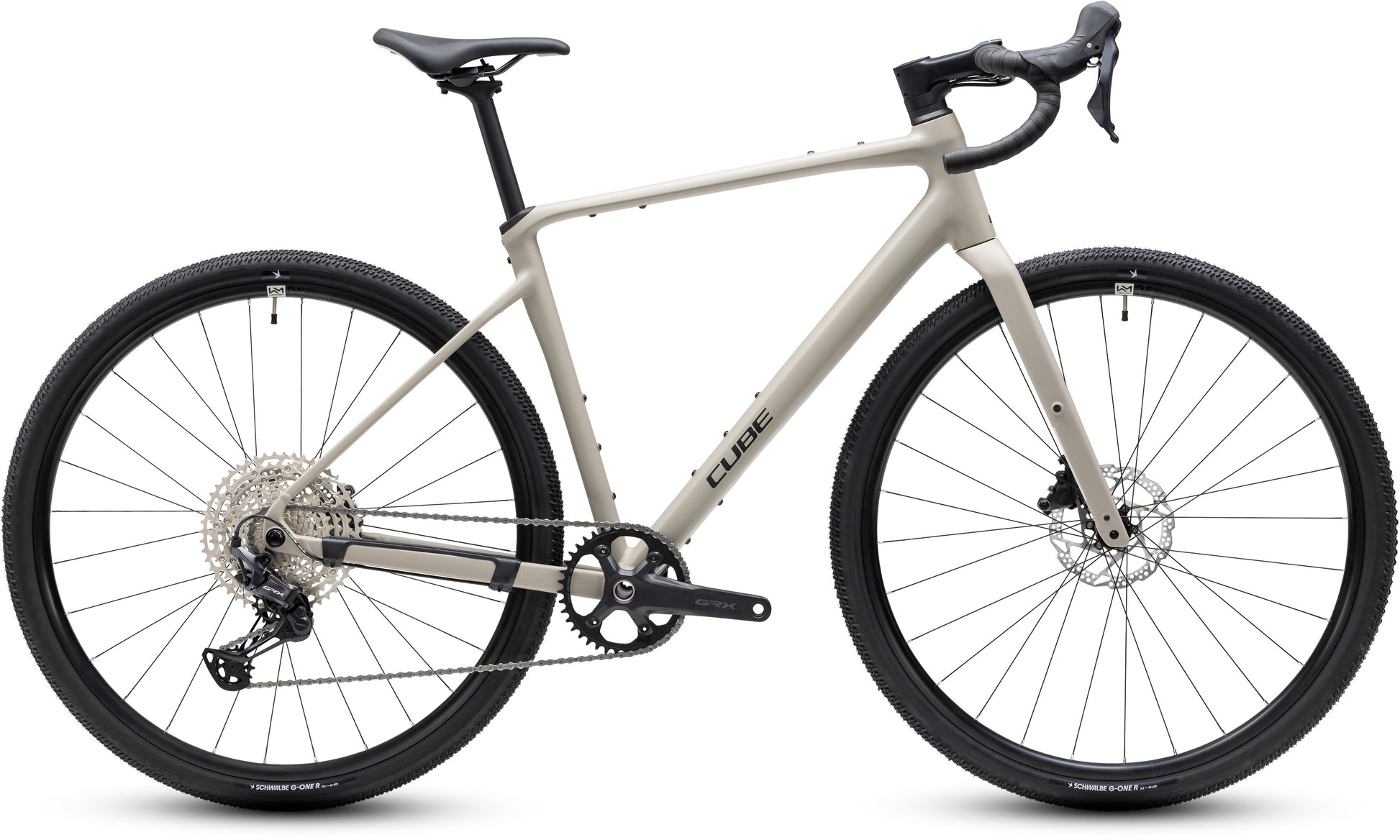 CUBE NUROAD EX GRAVEL BIKE 2027 OATGREY 'N' BLACK