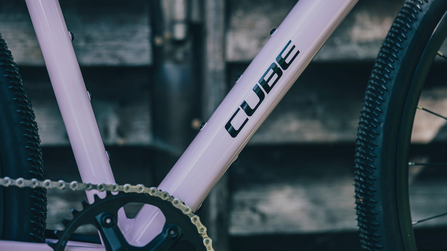 CUBE NUROAD EX GRAVEL BIKE 2027 BUBBLEGUM 'N' BLACK
