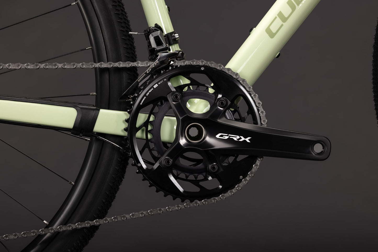 CUBE NUROAD RACE GRAVEL BIKE 2027 LINDGREEN 'N' MATCHA