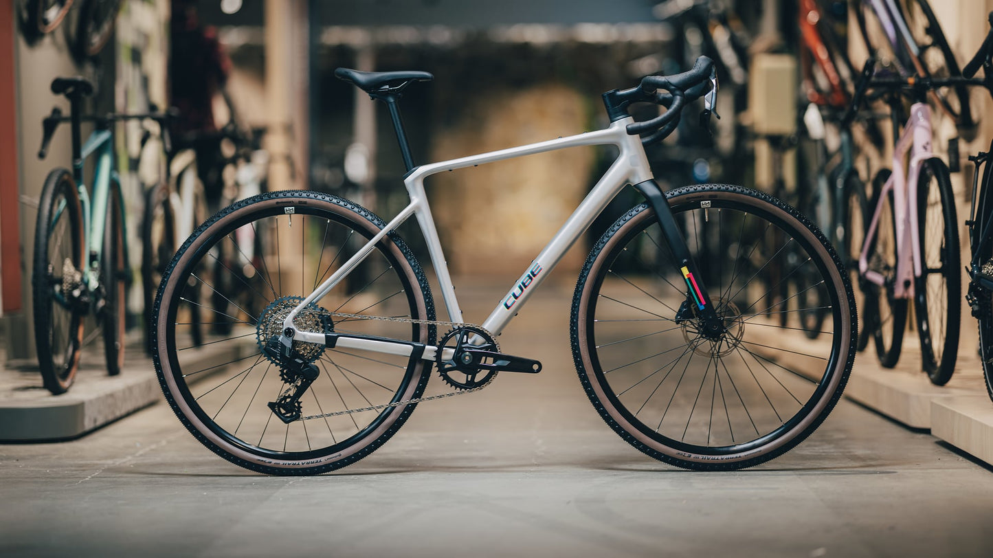 CUBE NUROAD SLX GRAVEL BIKE 2027 SPACESHIP 'N' CMYK