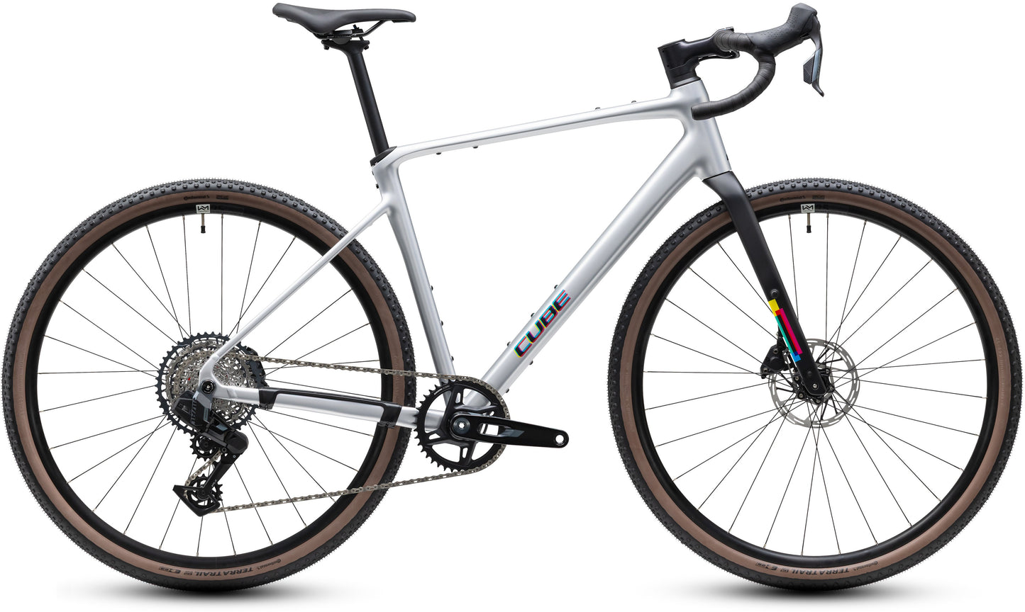CUBE NUROAD SLX GRAVEL BIKE 2027 SPACESHIP 'N' CMYK