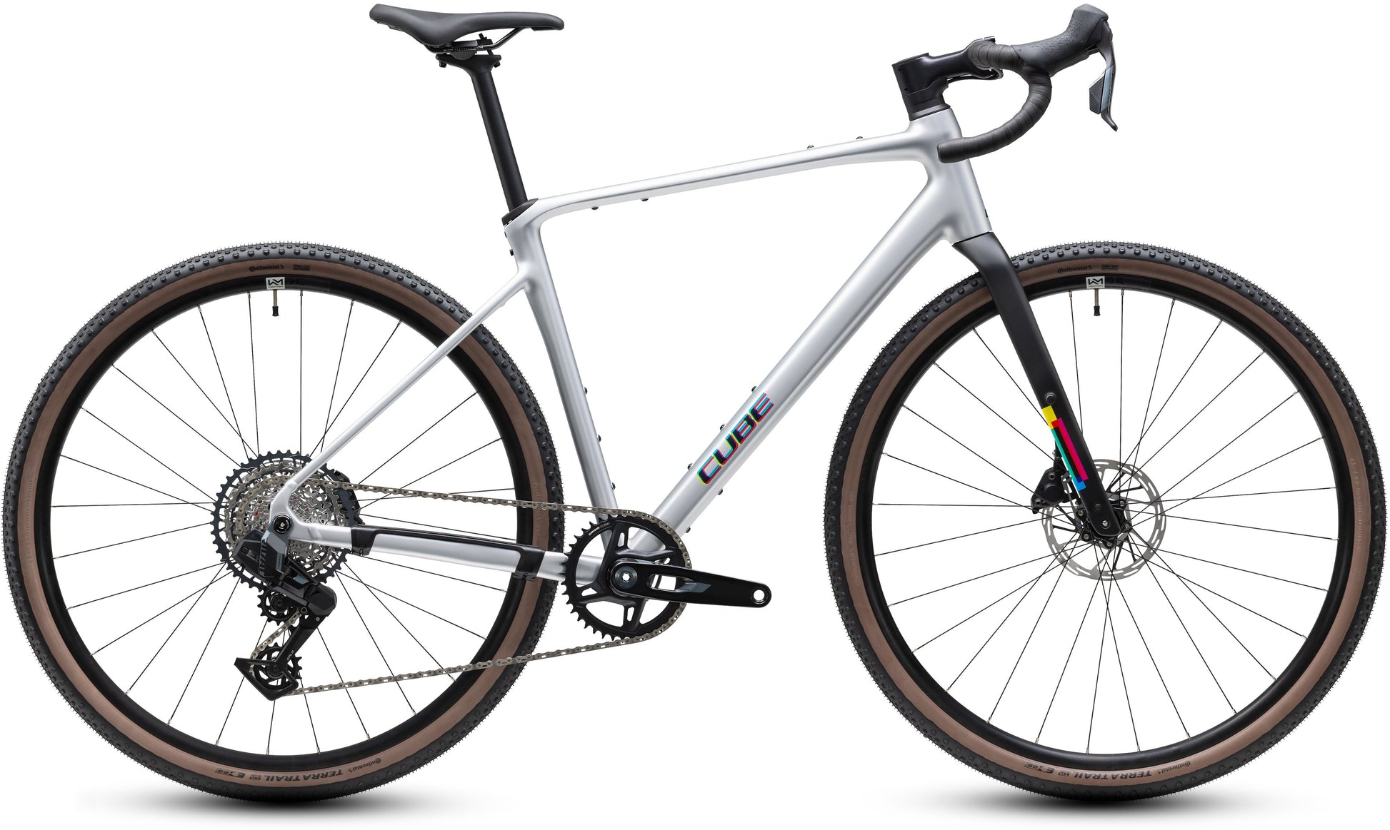 CUBE NUROAD SLX GRAVEL BIKE 2027 SPACESHIP 'N' CMYK