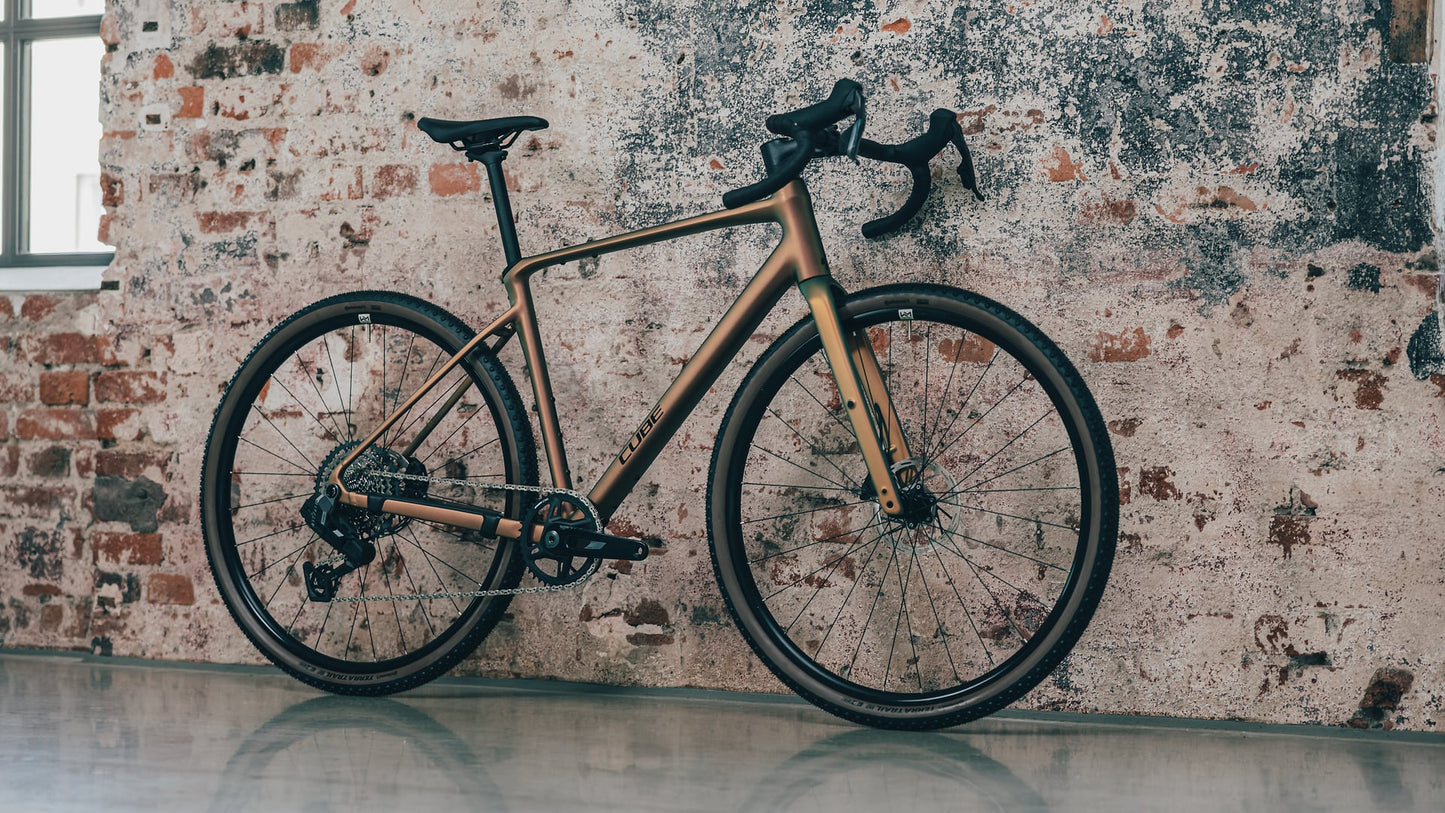 CUBE NUROAD SLX GRAVEL BIKE 2027 AUTUMN 'N' BLACK
