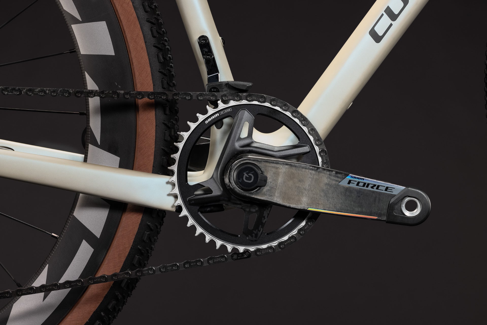 CUBE NUROAD C:62 SLX GRAVEL BIKE 2027 GLINTSAND 'N' BLACK