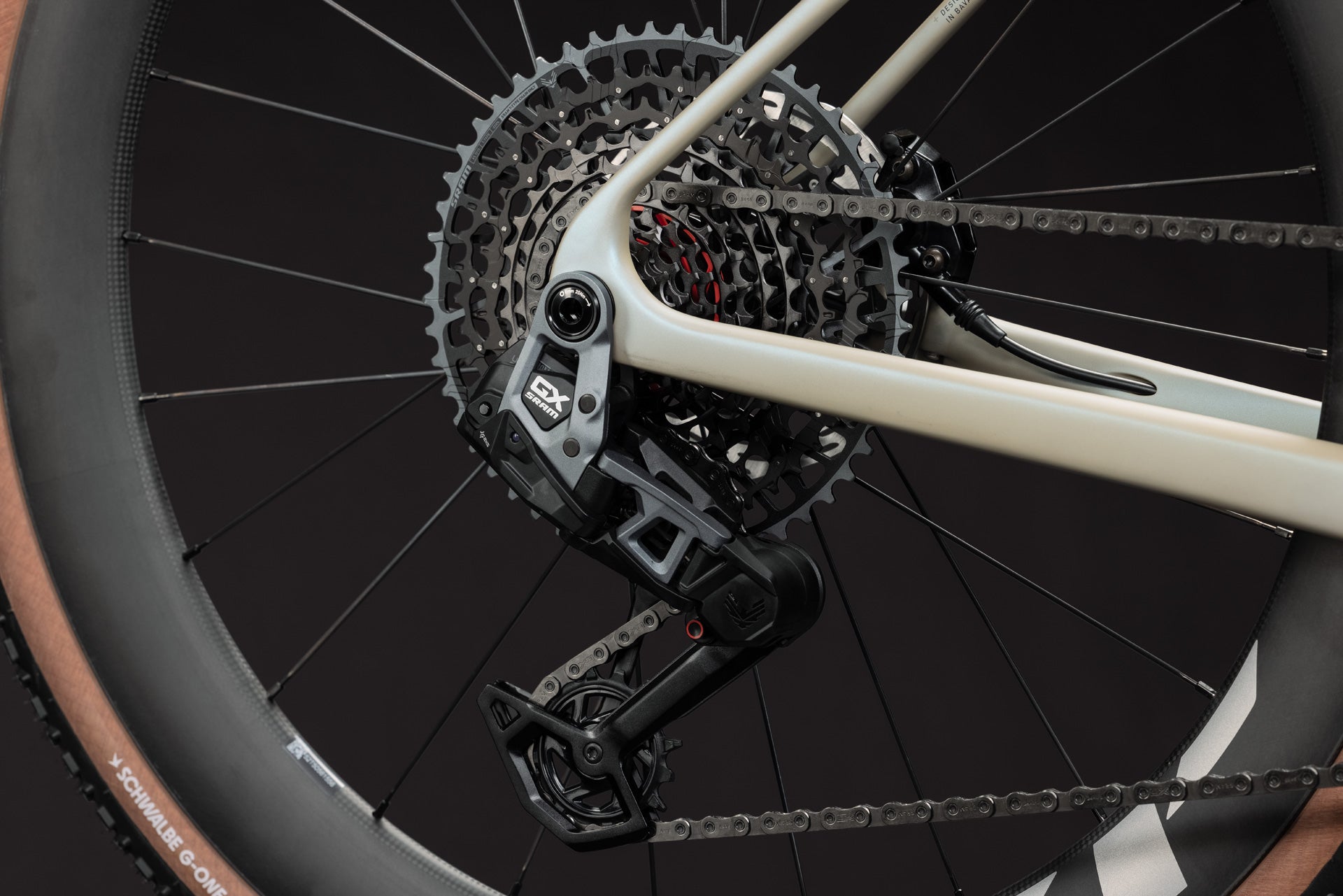 CUBE NUROAD C:62 SLX GRAVEL BIKE 2027 GLINTSAND 'N' BLACK