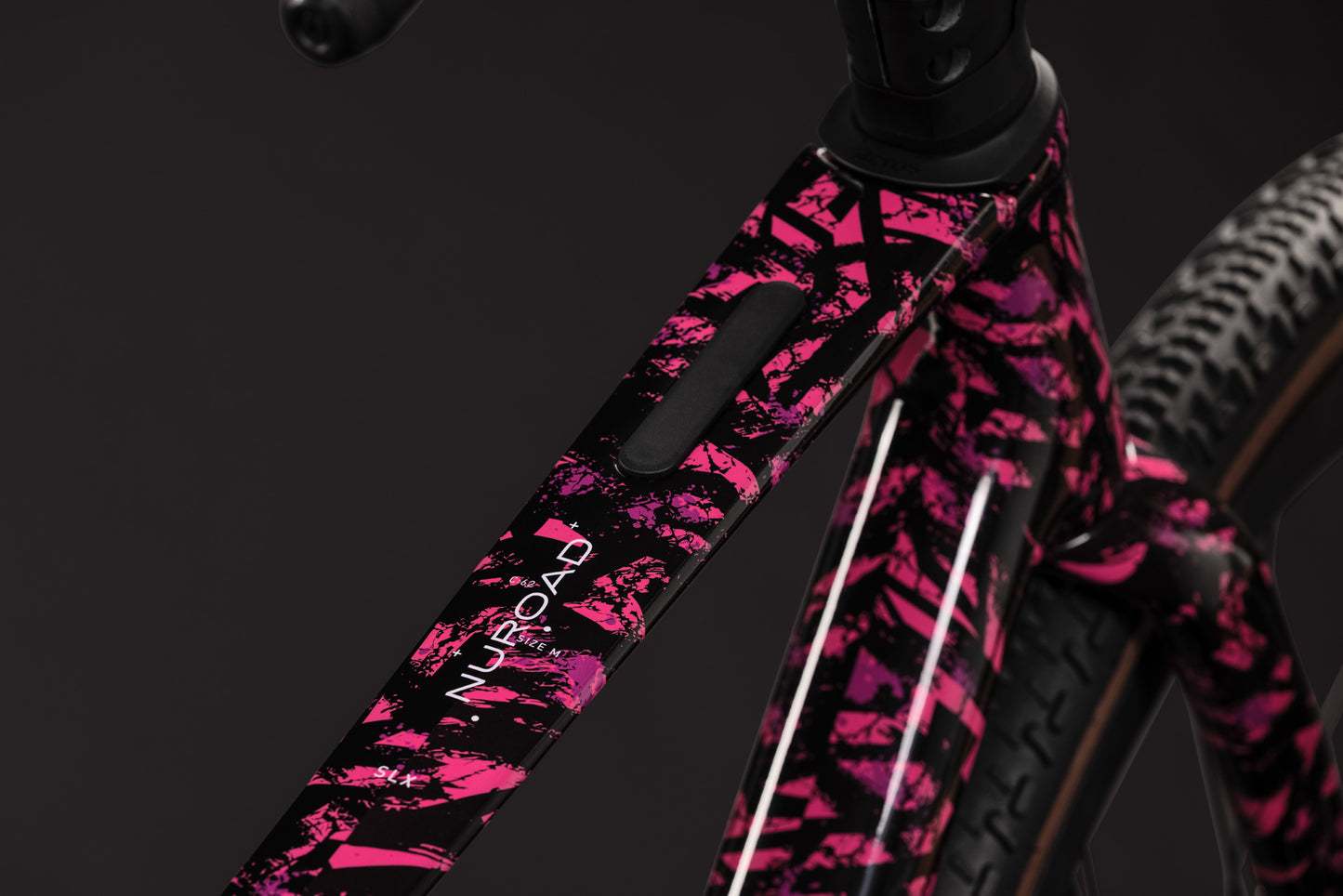 CUBE NUROAD C:62 SLX GRAVEL BIKE 2027 PINKACTION 'N' BLACK