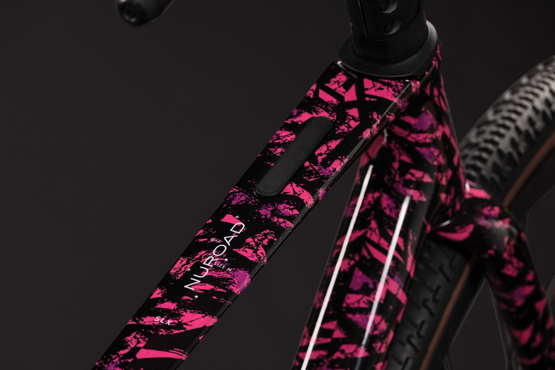 CUBE NUROAD C:62 SLX GRAVEL BIKE 2027 PINKACTION 'N' BLACK