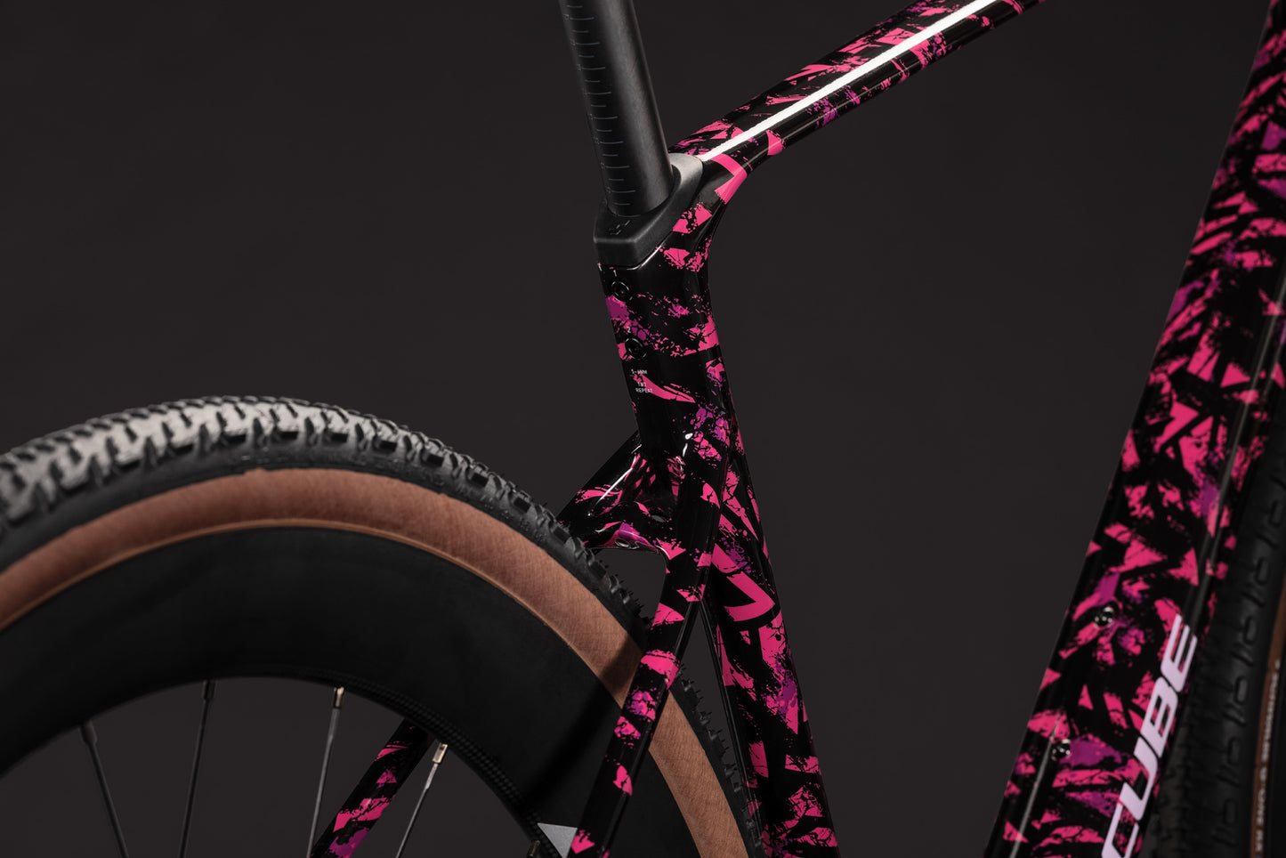 CUBE NUROAD C:62 SLX GRAVEL BIKE 2027 PINKACTION 'N' BLACK