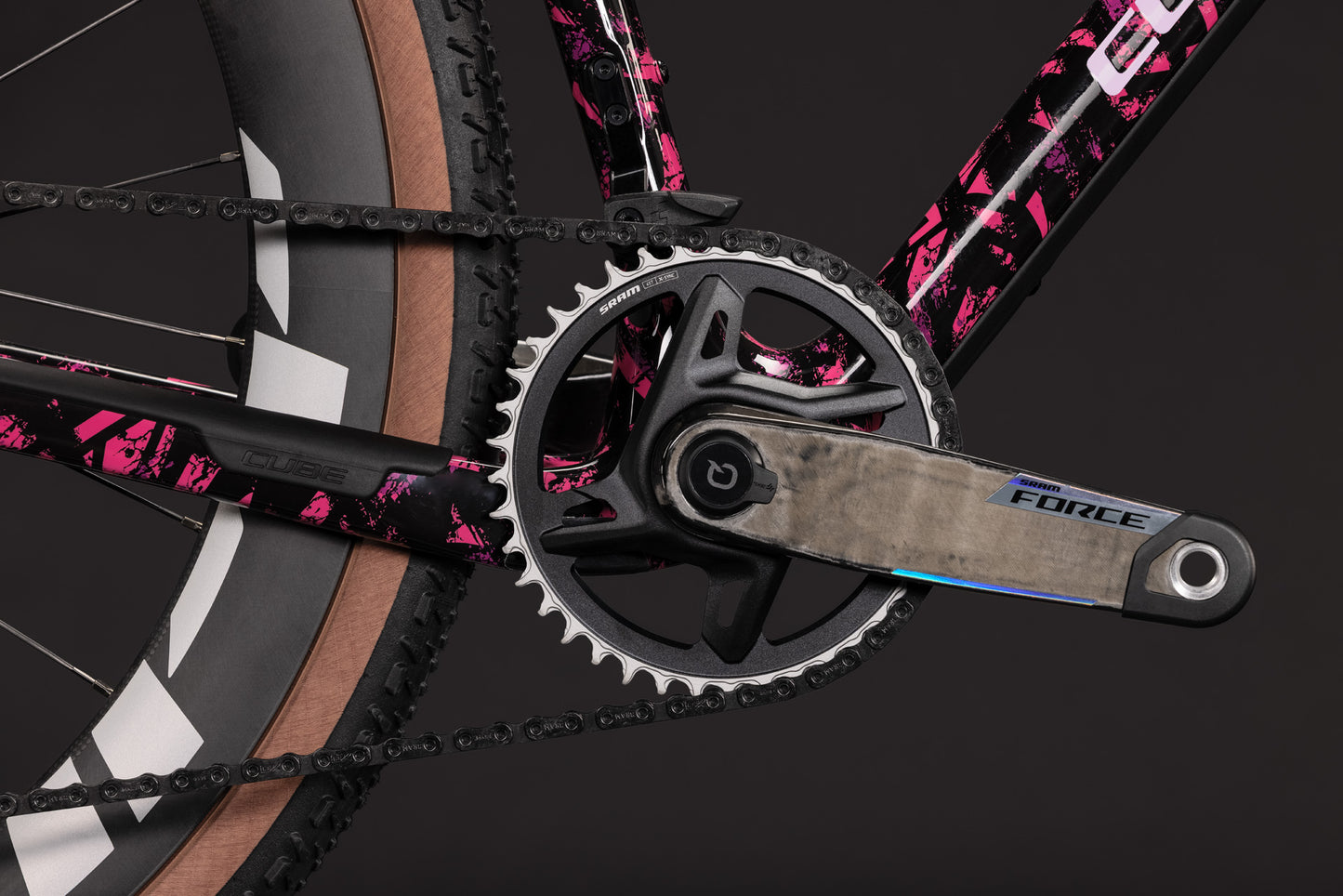 CUBE NUROAD C:62 SLX GRAVEL BIKE 2027 PINKACTION 'N' BLACK