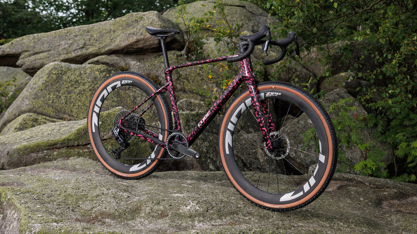 CUBE NUROAD C:62 SLX GRAVEL BIKE 2027 PINKACTION 'N' BLACK