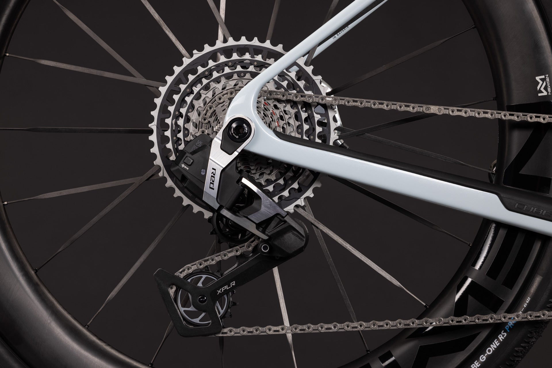 CUBE NUROAD C:62 SLT GRAVEL BIKE 2027 GLACIER 'N' MAGENTA