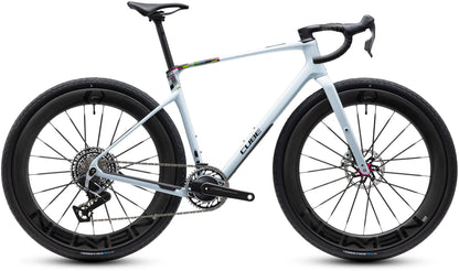 CUBE NUROAD C:62 SLT GRAVEL BIKE 2027 GLACIER 'N' MAGENTA