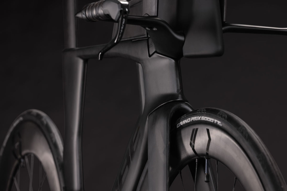 CUBE AERIUM C:68X RACE TRIATHLON BIKE 2027 CARBON 'N' CHROME