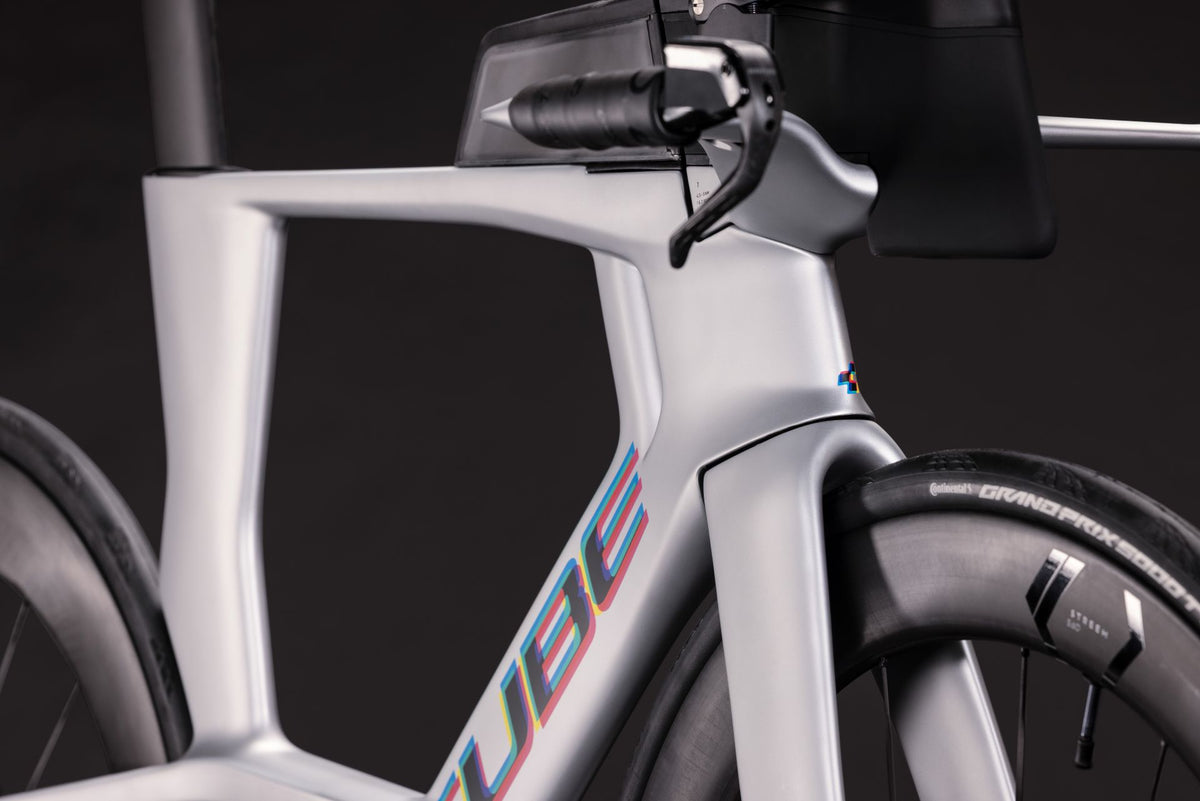 CUBE AERIUM C:68X SLX TRIATHLON BIKE 2027 SPACESHIP 'N' CMYK