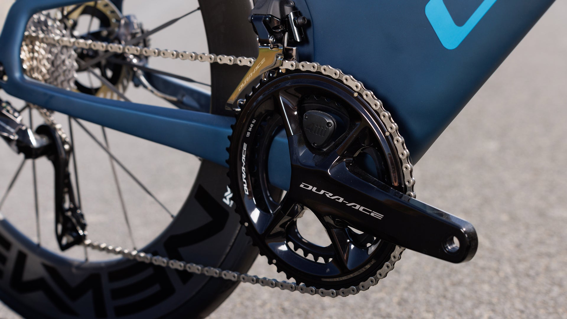 CUBE AERIUM C:68X SLT TRIATHLON BIKE 2027 LIQUIDBLUEGRID 'N' CHROME