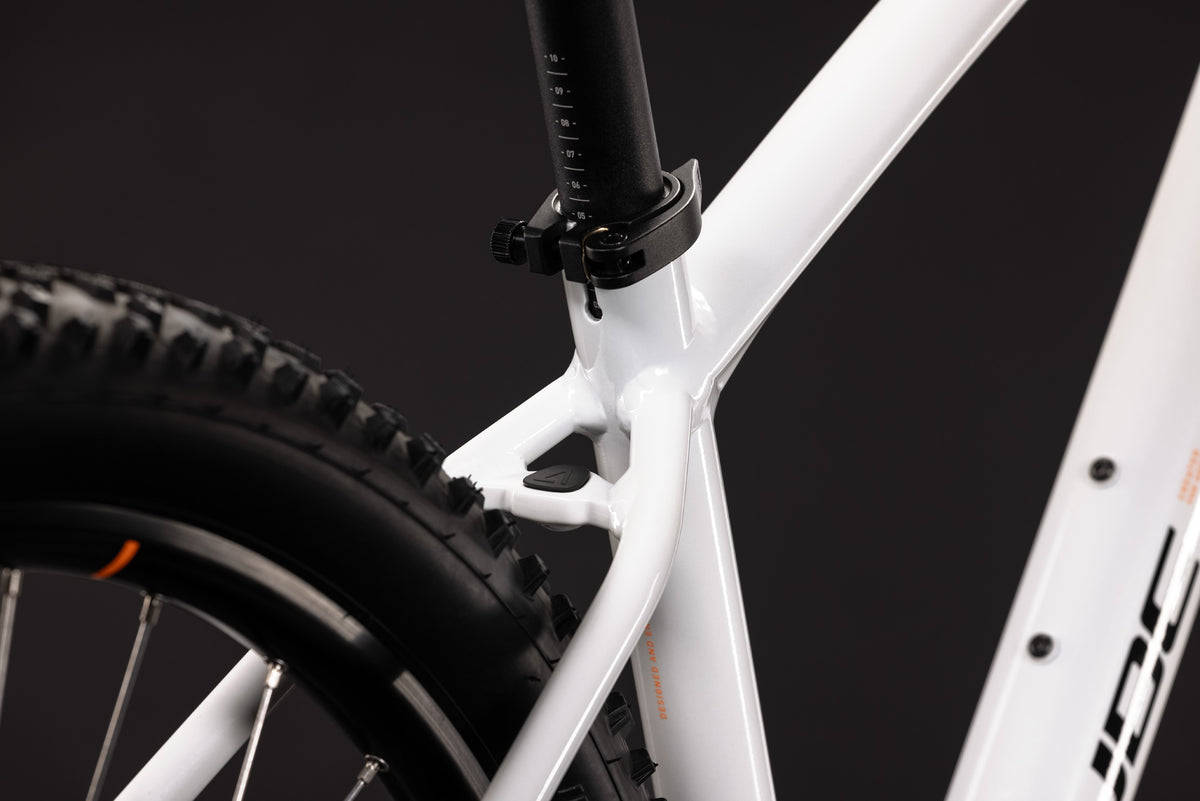 CUBE AIM ONE HARDTAIL MTB BIKE 2027 METALLICWHITE 'N' BLACK