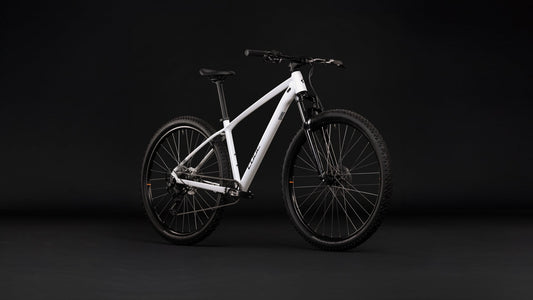 CUBE AIM ONE HARDTAIL MTB BIKE 2027 METALLICWHITE 'N' BLACK