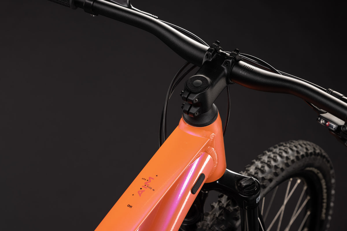 CUBE AIM ONE HARDTAIL MTB BIKE 2027 SALMON 'N' BLACK
