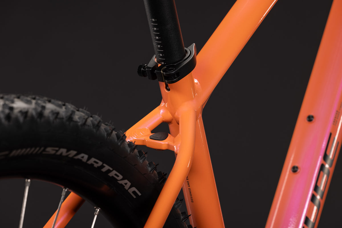 CUBE AIM ONE HARDTAIL MTB BIKE 2027 SALMON 'N' BLACK