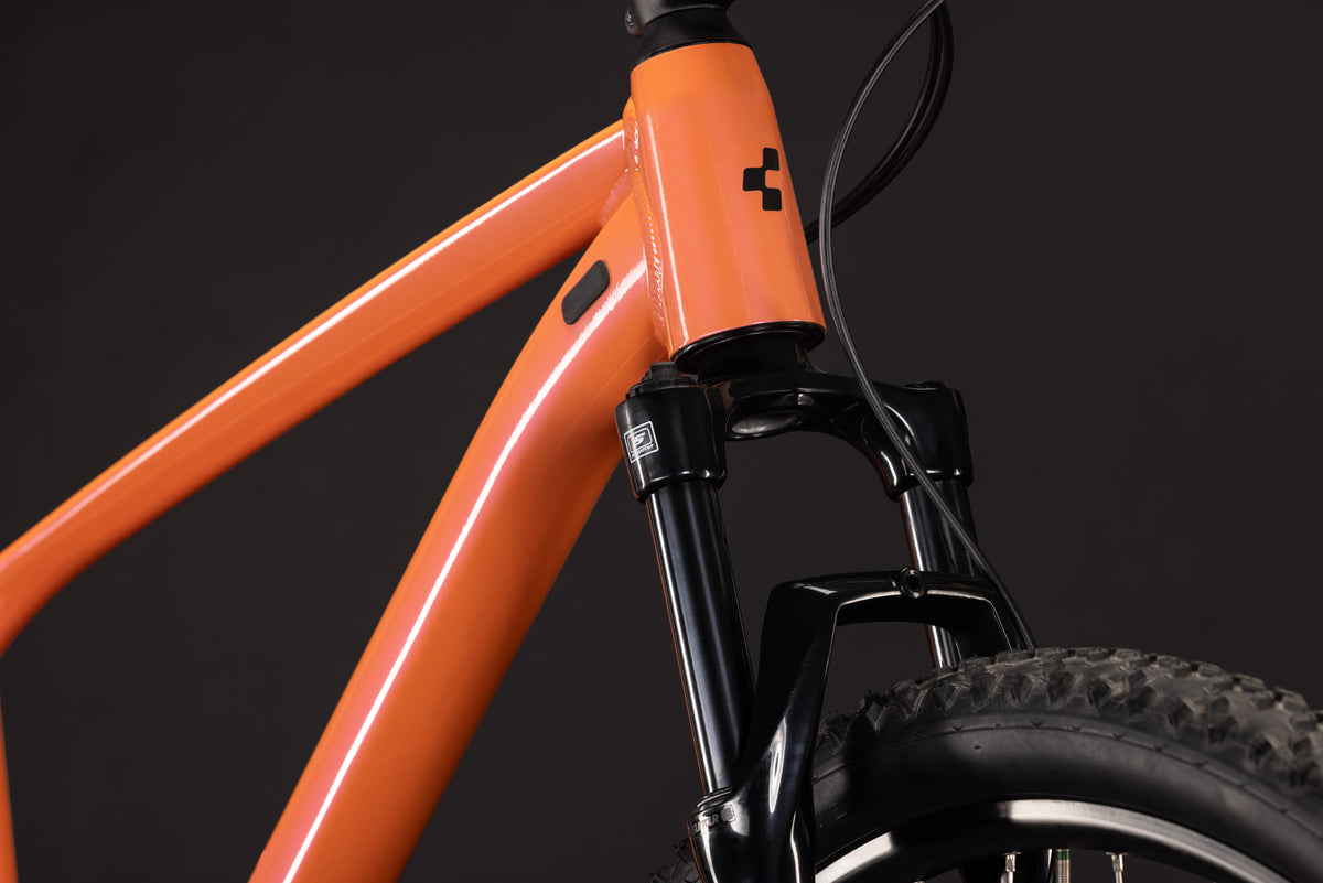 CUBE AIM ONE HARDTAIL MTB BIKE 2027 SALMON 'N' BLACK